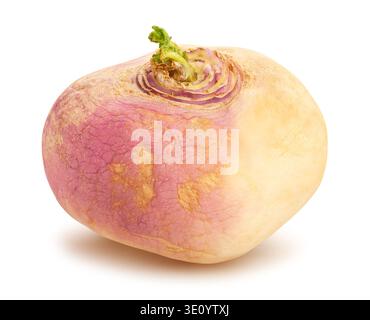 turnip path isolated on white Stock Photo