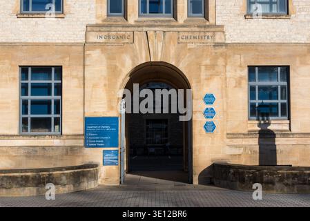 Inorganic Chemistry departmet labs, University of Oxford, Oxford, UK Stock Photo