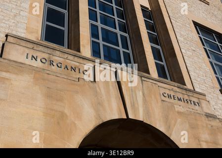 Inorganic Chemistry departmet labs, University of Oxford, Oxford, UK Stock Photo