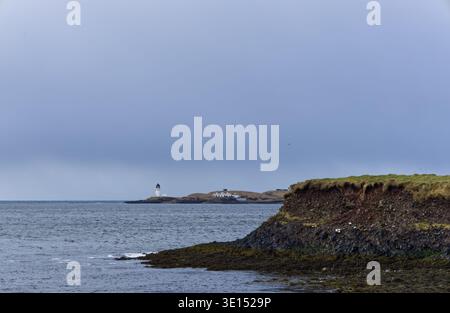 Arnish Lighthouse Stornoway Isle of Lewis Scotland Stock Photo