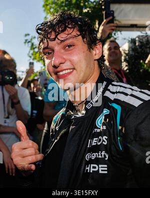 Albert Park, 08 Mar 2026: Arvid Lindblad (GBR) of Racing Bulls during ...