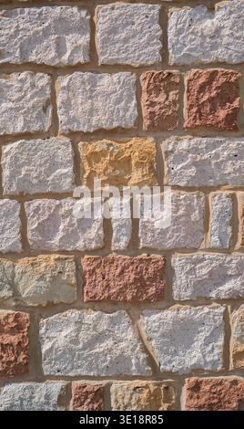 Decorative Stone Masonry Wall Texture Background Stock Photo
