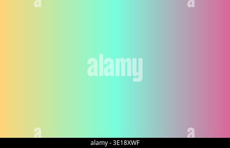 This soft pastel gradient background showcases a seamless vertical transition of colors from warm yellow to cool purple. It offers a clean and modern Stock Vector