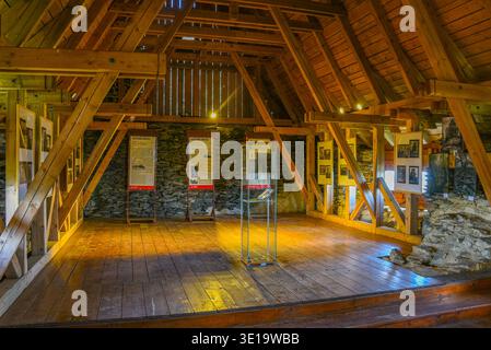 Bezdez, Czech republic, September 7, 2025: Interior of Bezdez castle in Czech republic.IMAGE Stock Photo