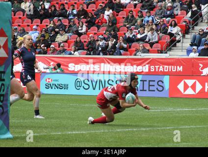 March 29, 2026; Harrison, New Jersey, USA; Orlando Pride goalkeeper ...