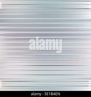 Frosted ice acrylic glass texture. Metal hologram reed backdrop. Flute laser silver ripple. Iridescent striation reflection square mirror. Aluminium Stock Vector