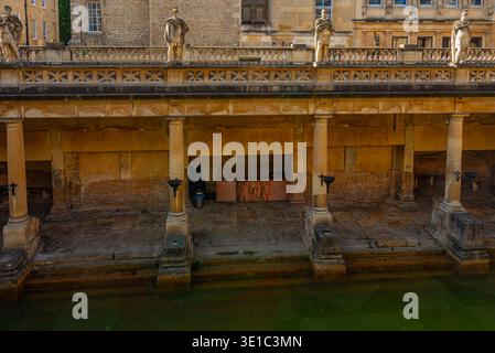 Roman bath in Bath, EnglandIMAGE Stock Photo