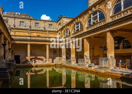 Roman bath in Bath, EnglandIMAGE Stock Photo