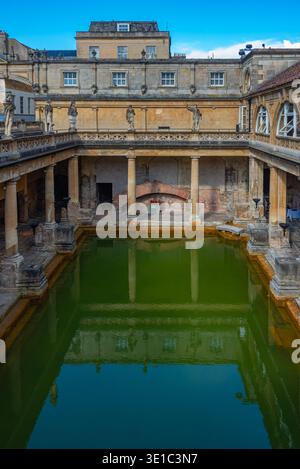 Roman bath in Bath, EnglandIMAGE Stock Photo