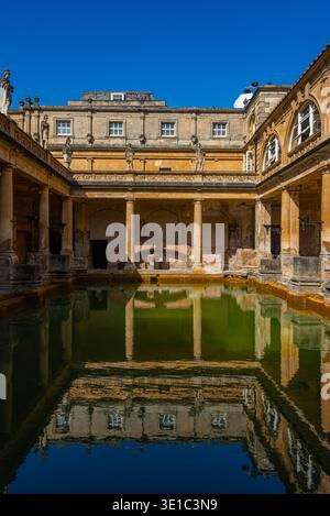 Roman bath in Bath, EnglandIMAGE Stock Photo