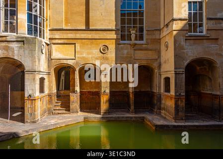 Roman bath in Bath, EnglandIMAGE Stock Photo