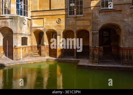 Roman bath in Bath, EnglandIMAGE Stock Photo