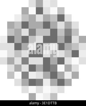 Blurred Mosaic, Censor Blur Effect Texture Stock Vector Image & Art - Alamy