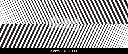 Repeated parallel diagonal stripes with different thickness and faded effect. Simple dynamic background. Minimalistic abstract striped print. Vector Stock Vector