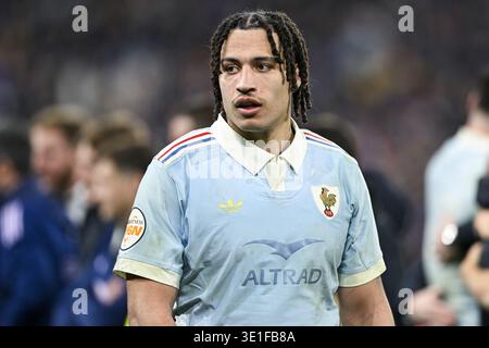 Mickael Guillard during the rugby union Six Nations Championship match ...