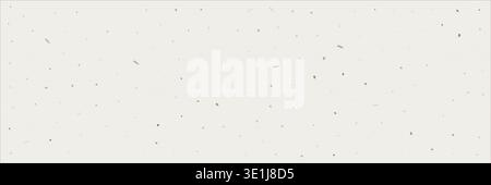Japanese or korean rice paper texture background in light gray tone with beige fiber and natural speckle. Craft recycle paper texture. Ideal for Stock Vector