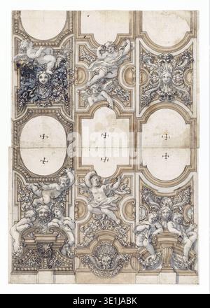 Grotesque Design Examples A ceiling design featuring grotesque decoration, illustrating intricate ...