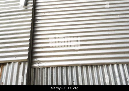 Industrial rusty background old grunge rusty zinc wall for textured background old rusty galvanized rust and scratched steel texture corrugated iron s Stock Photo