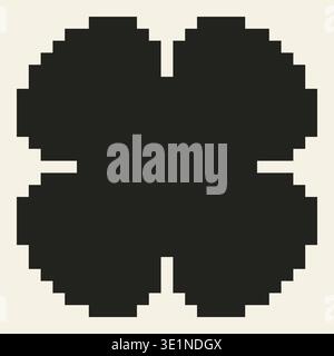 Pixel Shapes 49 2000 2000 Stock Vector