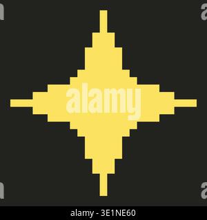 Pixel Shapes 49 2000 2000 Stock Vector
