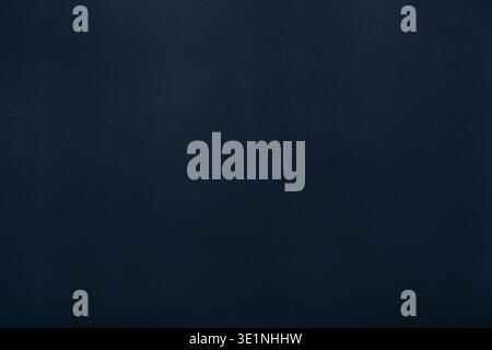 Dark blue chalkboard texture with scratches and scuff marks Stock Photo