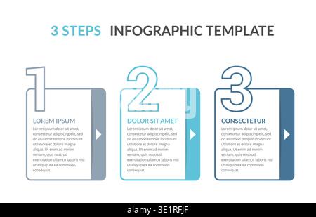 Infographic elements with numbers and place for your text, workflow, process chart, steps or options, vector eps10 illustration Stock Vector