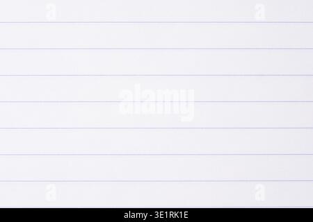 Clean lined paper background ideal for writing and minimal design Stock Photo