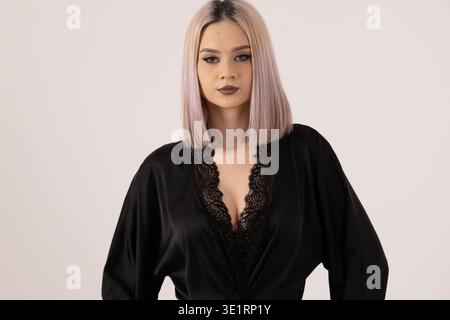 Portrait of a young woman posing naturally Stock Photo