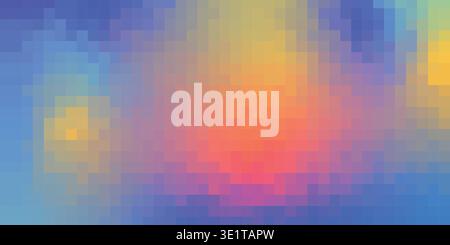Pixel Backgrounds 28 1600 3200 Stock Vector