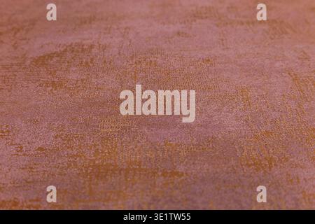 Brown tapestry texture with aged woven fabric backdrop Stock Photo