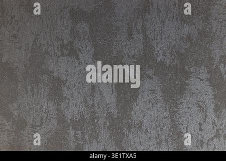 Dark gray wallcovering texture distressed grunge surface Stock Photo