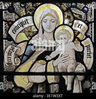 All Hallows, Tillington, West Sussex Stock Photo