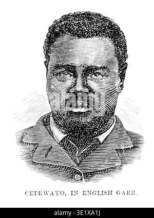 Cetshwayo kaMpande king of the Zulu Kingdom from 1873 to 1884 and its ...