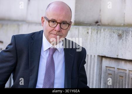 London, UK. 17th Mar, 2026. Richard Hermer, Attorney General, Visitors to the Cabinet Office, 70 Whitehall London UK Credit: Ian Davidson/Alamy Live News Stock Photo
