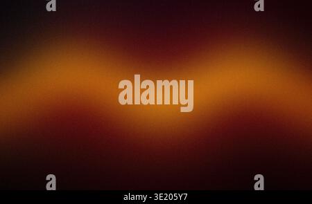 Abstract gradient background with smooth wave patterns in warm orange and dark tones, creating a visually striking and modern design suitable for Stock Photo