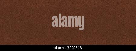 Brown felt fabric seamless texture background. Top view of flat pattern. Stock Photo