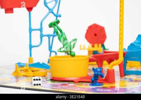 Classic family board game Mouse Trap Stock Photo