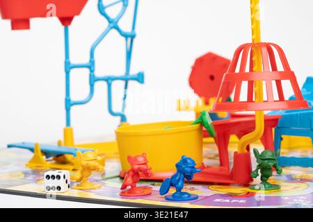 Classic family board game Mouse Trap Stock Photo