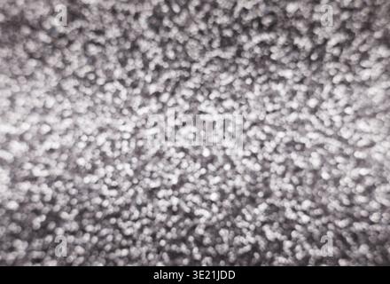 Abstract silver glittering background, holiday concept Stock Photo