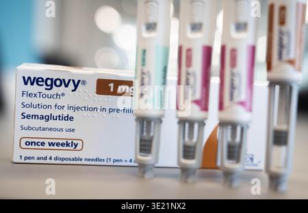 semaglutide helps anxiety Can you take Wegovy with anxiety? EMBARGOED TO 2330 WEDNESDAY MARCH