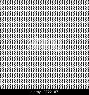 Beautiful zigzag pattern. Simple wave textures. Magnificent repeat Vector. Incredible geometric symbols. EPS 10. Stock Vector