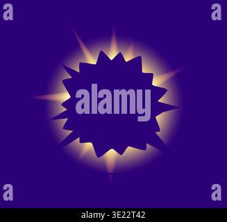 Cartoon funny weather character, sun happy face Stock Vector