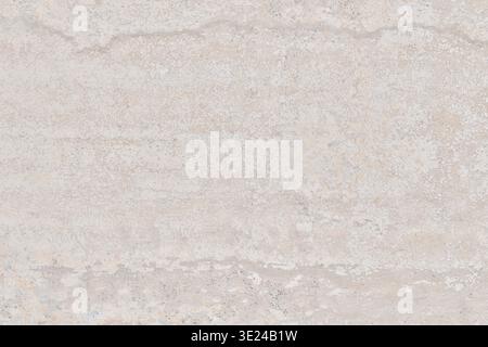 Macro view of a natural beige limestone surface with subtle veins. Elegant stone texture ideal for bathroom tiles, luxury flooring, and interior desig Stock Photo
