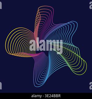 Abstract colorful background. Vector design. Stock Vector