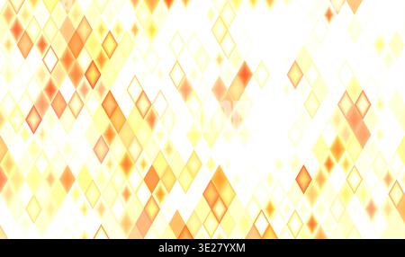 Gold geometric pattern of diamonds. Diagonal grid bg Stock Vector