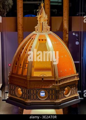 Florence Cathedral or Duomo with dome designed by Filippo Brunelleschi ...
