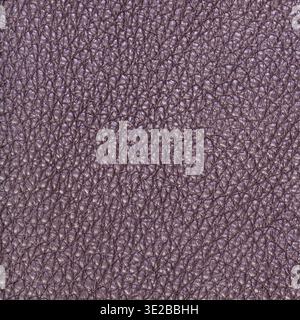 Textured square background from purple brown leather close up Stock Photo