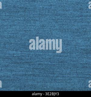 Textile square background - texture of wool jersey knitted fabric close up Stock Photo