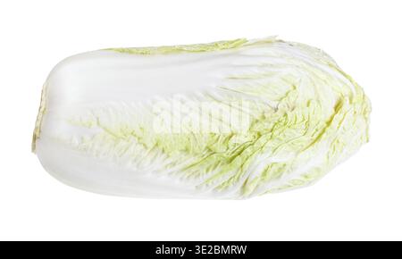 Cabbagehead of Napa cabbage isolated on white background Stock Photo