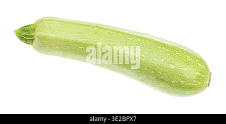 Ripe fresh vegetable marrow squash isolated on white background Stock Photo